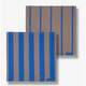 Tekstilne salvete u setu od 2 kom Stripes - Mette Ditmer Denmark