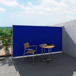 VidaXL Bočna tenda za dvorište terasu 160 x 300 cm Plava