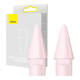 Vrhovi za olovke, Baseus paket od 2 komada, Baby Pink (paket od 5 komada)