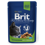 Brit Premium Cat Chicken Slices for Sterilised u aluminijskoj vrećici 100 g