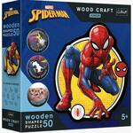 Trefl Drvena puzzle Junior 50 dijelova - The power of Spiderman
