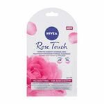 Nivea Rose Touch Hydrating Under Eye Hydrogel Mask hidratantna gel maska za područje ispod očiju 1 kom za žene
