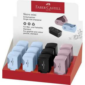 Faber-Castell: Sleeve mini oštrač u četiri različite boje