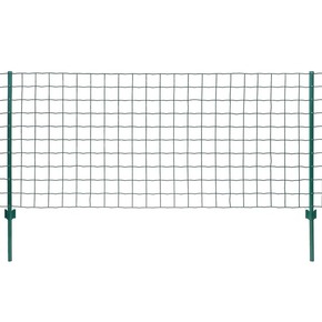 VidaXL Euro ograda 20 x 1 m čelična zelena