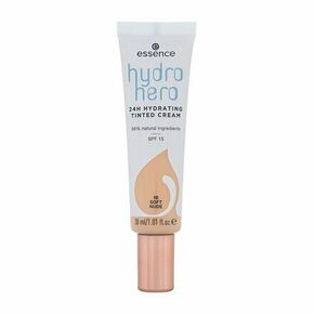 Essence Hydro Hero 24H Hydrating Tinted Cream puder za sve vrste kože 30 ml nijansa 10 Soft Nude