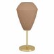 EGLO 900814 | Caprarola Eglo stolna svjetiljka 46cm sa prekidačem na kablu 1x E27 brušeno zlato, boja pijeska