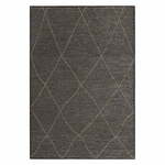Tamno sivi tepih od mješavine jute 200x290 cm Mulberrry – Asiatic Carpets