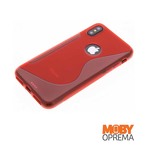 Iphone X crvena silikonska maska
