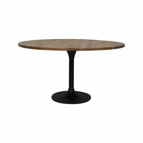 Okrugli blagovaonski stol s pločom stola od bagrema u prirodnoj boji ø 120 cm Biboca – Light &amp; Living