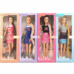 Modna lutka Nicky u laganoj proljetnoj odjeći u nekoliko verzija