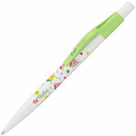ICO: Vegan Fruits zelena kemijska olovka 0,8mm