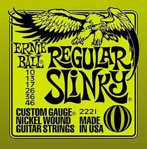 ERNIE BALL REGULAR SLINKY 10-46 žice za električnu gitaru