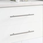 Drška za ormar 2 pcs Srebrno 300 mm Nehrđajući čelik