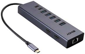LINDY 43373 mini priključna stanica Pogodno za marku (priključne stanice za prijenosno računalo): Universal USB-C® Power Delivery