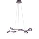 ITALUX AD16014-6A DARK COFFEE | Kresyda Italux visilice svjetiljka elementi koji se mogu okretati 1x LED 1700lm 3000K sivo