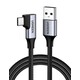Kabel UGREEN, kutni USB-C (M) na USB 3.0 A, 3A, 1m