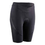 Kratke biciklističke hlače ženske crne
