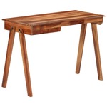 vidaXL Pisaći stol s ladicom 110x50x77 cm masivno drvo bagrema