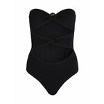 Karl Lagerfeld Jednodijelni kupaći kostim crna