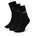 Set od 3 para unisex visokih čarapa Reebok R0367-SS24 (3-pack) Crna