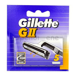 Rezervne Oštrice za Brijanje GII Gillette (5 pcs) , 20 g