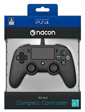 Playstation 4 (PS4) Nacon Wired Compact Kontroler (crni) PS4