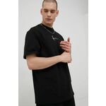 Pamučna majica Karl Kani boja: crna, s aplikacijom - crna. Majica kratkih rukava iz kolekcije Karl Kani. Model izrađen od pletenine s aplikacijom.