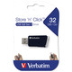 Memorija USB 32GB 3.0 Store’n’Click Verbatim 49307 crni blister