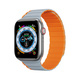 Dux Ducis Magnetic Strap (LD Version) Apple Watch 4/5/6/7/SE/8/9 40/41mm gray-orange