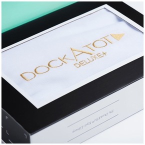 DockATot® Pamučna navlaka za gnijezdo Deluxe+ Pristine White (0-8 m)