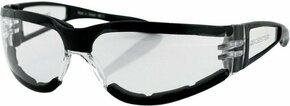 Bobster Shield II Adventure Gloss Black/Clear Moto naočale