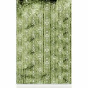 Click Props Background Vinyl with Print Distressed Wallpaper Green 1.52x2.44m studijska foto pozadina s grafikom