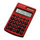 Olympia kalkulator LCD-1110, crvena
