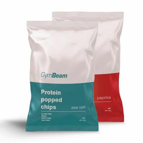 GymBeam Proteinski chips 7 x 40 g morska sol