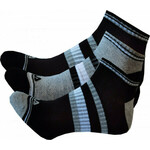 Čarape za tenis Fila Calza Invisible Socks 3P - black/grey