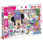 Disney: Minnie Mouse puzzle 104 dijela - Clementoni