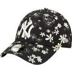 New York Yankees 9Forty K MLB Daisy Black/White Youth Šilterica