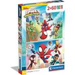 Disney Spidey 2x60 komada Supercolor puzzle - Clementoni