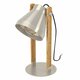 EGLO 43953 | Cawton Eglo stolna svjetiljka 38cm sa prekidačem na kablu elementi koji se mogu okretati 1x E27 bezbojno, aluminij