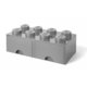 LEGO kutija za odlaganje kockica, siva