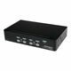 StarTech.com 4 Port Professional VGA USB KVM Switch with Hub - 1U Rack-mountable KVM Switch (SV431USB) - KVM switch - 4 ports