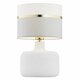 ARGON 4361 | Beja-AR Argon stolna svjetiljka 40cm sa prekidačem na kablu 1x E27 bijelo, zlatno, sivo