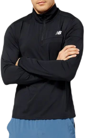 Muška sportski pulover New Balance Accelerate Half Zip - black