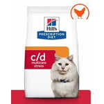 Hill's c/d Feline Urinary Stress hrana za mačke, s piletinom, 3 kg