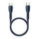 Kabel USB-C USB-C Remax Ledy, RC-C022, (plavi)