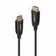 HDMI Cable LINDY OPTIC HYBRID Black 50 m