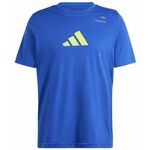 Muška majica Adidas Padel Category Graphic T-Shirt - royal blue