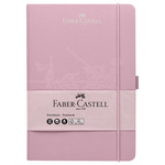 Notes 14,5x21cm karo 96L 100g s gumicom Faber Castell 100 278 26 rozi