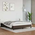 vidaXL Okvir za krevet smeđi 140x200 cm od umjetne kože