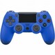 Bežični kontroler za PS4 DOUBLE-MV 4 - plavi (svijetli)